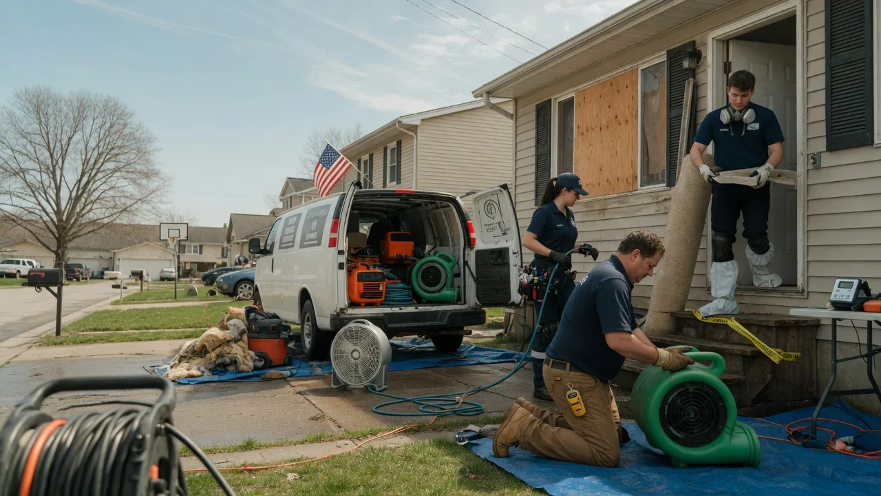 Water Damage Restoration in Bucyrus, OH near me